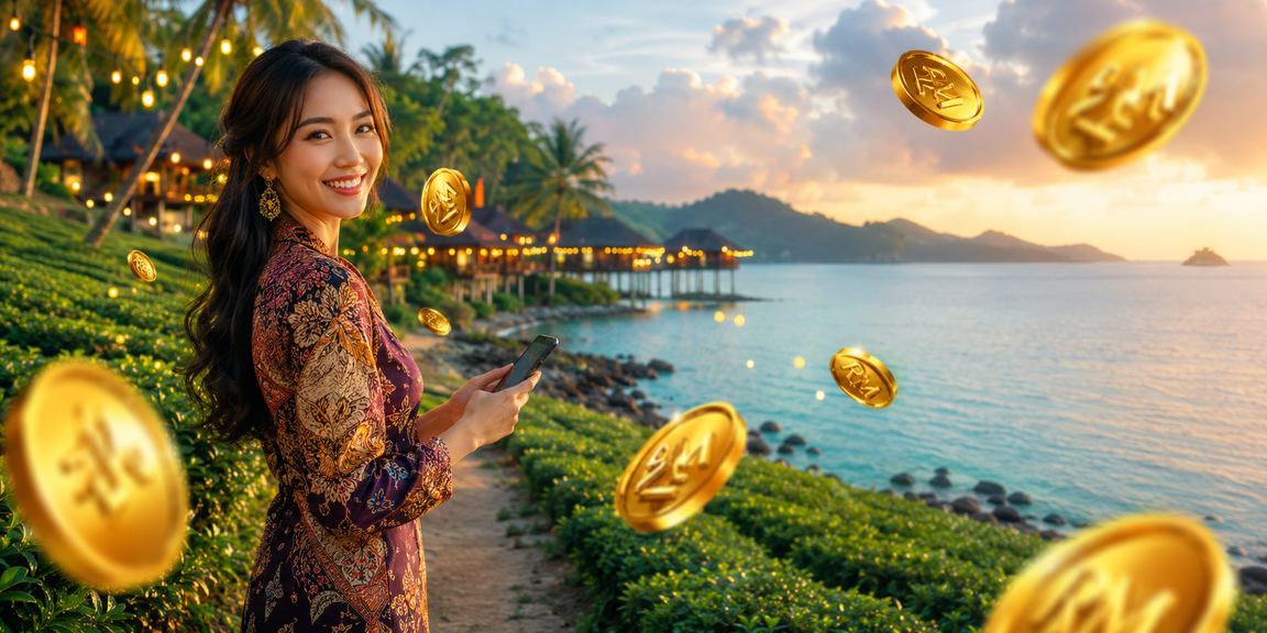 Langkawi users access mobile casino and Sports Betting in a batik pattern