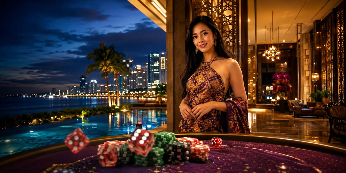 Malaysian-style casino dice games in Penang with a lively atmosphere